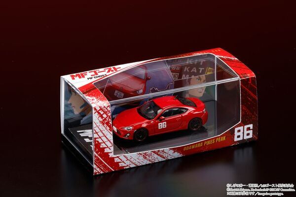 『MFゴースト』片桐 夏向のToyota 86を再現　1/64スケールミニカー2商品の受注受付を開始
