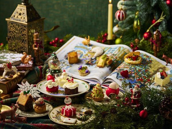 「リーベルホテル大阪」14種のスイーツで絵本の世界を表現するクリスマス限定アフタヌーンティーと、聖夜を彩る特別ディナーコースが登場！