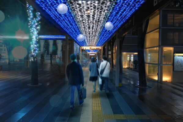 GMOインターネットグループがトップスポンサーとして協賛「GMO winter illumination in けやきひろば～If Snow～」11月7日(土)に「HIBI★Chazz-K」を迎えた点灯セレモニー開催