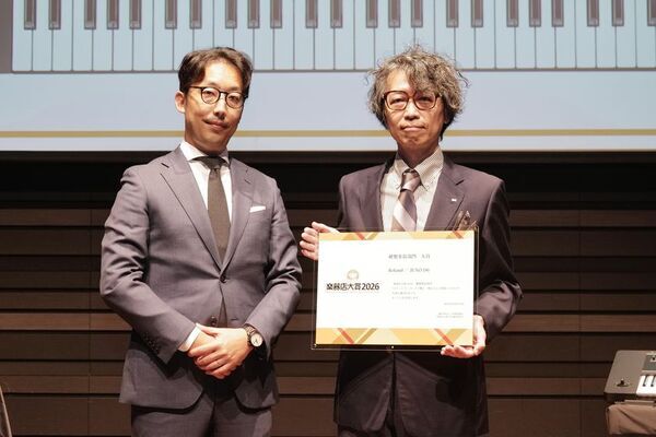 ローランドのシンセサイザー『JUNO-D6』が「楽器店大賞2026」鍵盤楽器部門で大賞を受賞
