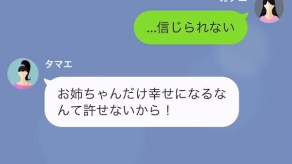 「お姉ちゃんだけ幸せになるなんて許せない！」結婚を控えた姉に嫉妬する妹…→嫉妬は激しくなり、結婚式を乗っ取ろうとまさかの行動！？
