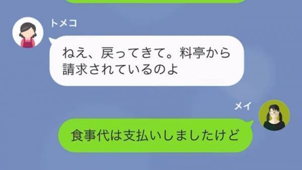 義姉と子どもが暴れ、食事会は殺伐とした雰囲気…しかし義母は「弁償しなさい！」無関係の嫁に請求！？嫁は我慢できなくなり…