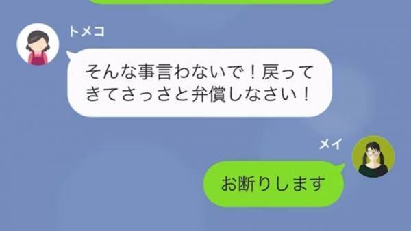 義姉と子どもが暴れ、食事会は殺伐とした雰囲気…しかし義母は「弁償しなさい！」無関係の嫁に請求！？嫁は我慢できなくなり…