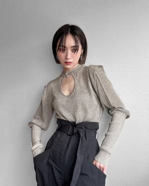 【ラメニット】でキラキラ要素をプラスして！