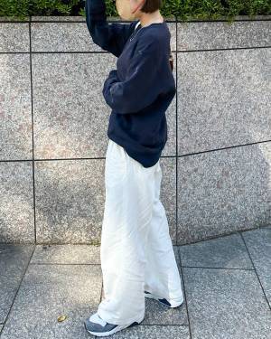 名品ボトムスに「夏バージョン」？！【ユニクロ】タックワイドボトムスが「着心地」抜群？！