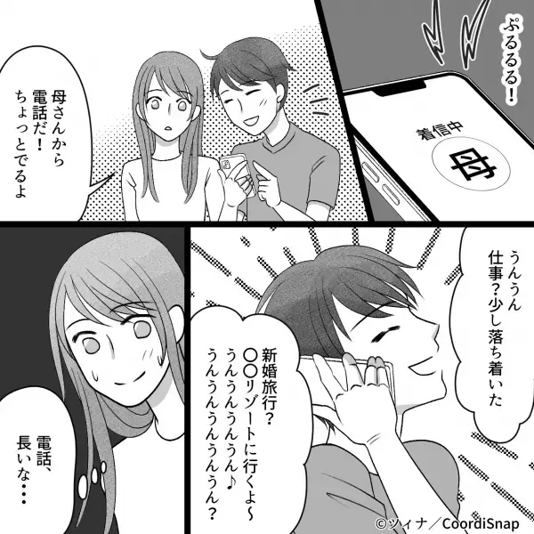 夫と新婚旅行の計画中に義母がトンデモ発言！？→嫁「何でそうなるの！？」せっかくの旅行計画が義母のせいで台無し…