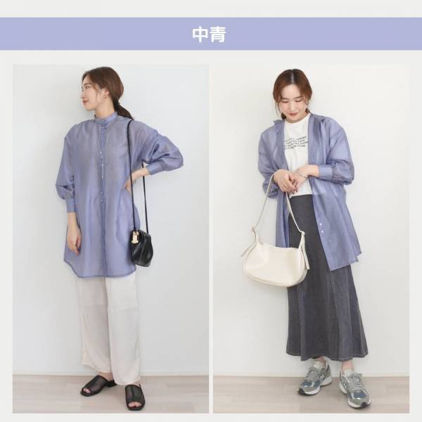 「一癖あって高見え」！！【しまむら】”シアーシャツ”3選