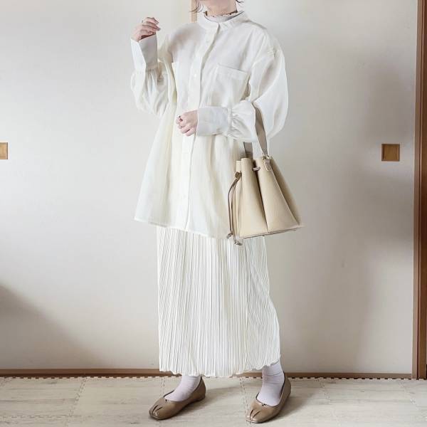 「重宝すること間違いなし」【しまむら】ブランドの“シアーシャツ”が着回しに最高♡