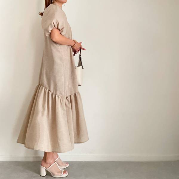 大本命間違いなし♡【しまむら】「way仕様」のティアードワンピが可愛すぎる件！