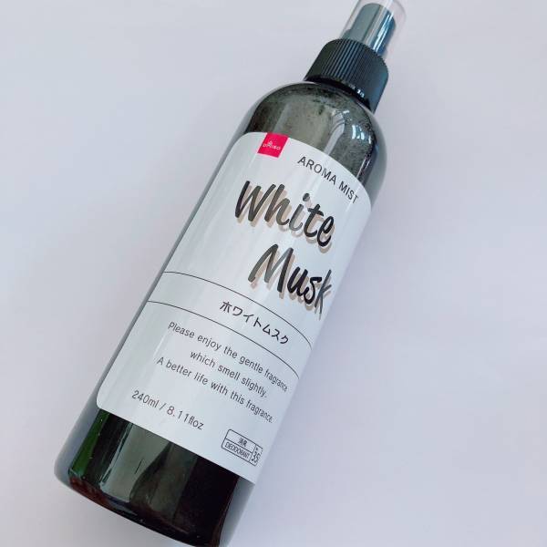 コスパよし香りよし！【ダイソー】の「アロマミスト」は“ホワイトムスク”で決まり◎