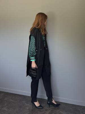 着回しもスタイルアップも叶っちゃう♡♡「どんなコーデにもピッタリ」【GU】の“スリットジョガー”ボトムス