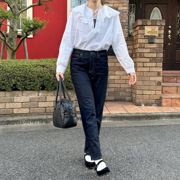 本当に「買って良かった」「可愛いんです〜♡」【ZARA】“ベルベットバレエシューズ”が最高！