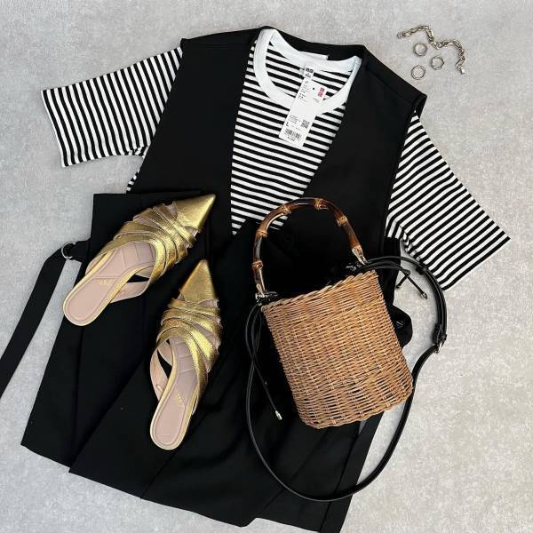 「ダントツ」でかわいいぃ！！「着痩せNo.1！」【ユニクロ】「絶対使える」“ボーダーT”紹介