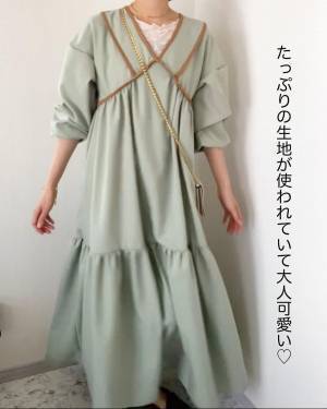 「このお値段とは信じられない」みんなも「絶対気に入る」【しまむら】めちゃカワ♡“配色ワンピ”まとめ