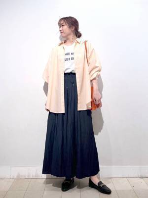 店員「毎年大人気」って♡【グローバルワーク】ヘビロテ決定！ 爽やか「リネンシャツ」