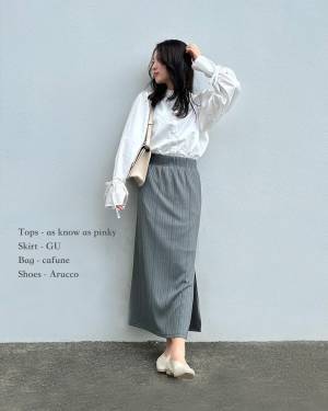 知らなきゃ損かも（泣）【GU】ジユ女が愛用！ スタメン確実な「最旬スカート」