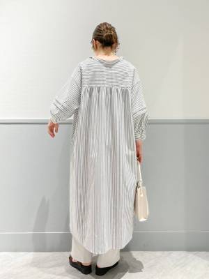 おしゃれ感、たっぷり♡【グローバルワーク】これさえあれば大丈夫！ 主役級「柄ワンピ」