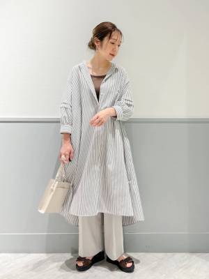 おしゃれ感、たっぷり♡【グローバルワーク】これさえあれば大丈夫！ 主役級「柄ワンピ」