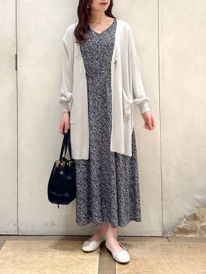 おしゃれ感、たっぷり♡【グローバルワーク】これさえあれば大丈夫！ 主役級「柄ワンピ」