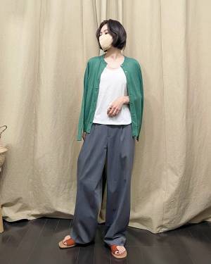 夏はすぐそこ！紫外線対策にも◎【ユニクロ】「UVカットクルーネックカーデ」は早めにゲットしたい！