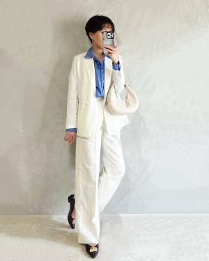 上下で買って正解！！【ユニクロ】単体でも着回せる♡ 優秀「セットアップ」