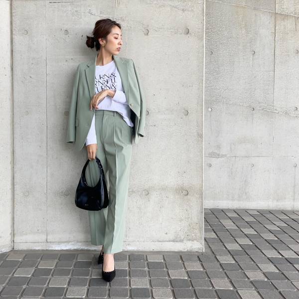 上下で買って正解！！【ユニクロ】単体でも着回せる♡ 優秀「セットアップ」