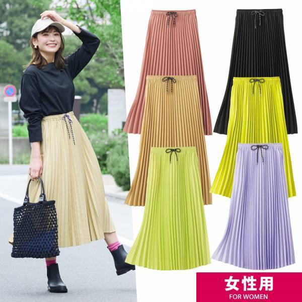 噂どおり《最高》だわ！！【ワークマン】色・機能・デザイン◎ 撥水「プリーツスカート」