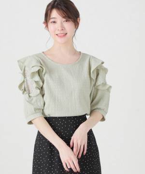 最っっ高に可愛いよ♡【ハニーズ】ぜーんぶ1000円台！ モテ注意な「フリルブラウス」