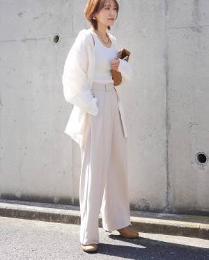 《好感度、爆上げ》【ユニクロ】40・50代こそ頼りたい♡ 上品見え「ホワイト系アイテム」