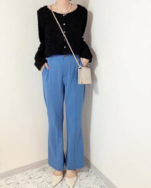 洗練見え →「ブルー」でしょ♡【GU】真似して買いたい♡ ジユジョ「リアル購入品」