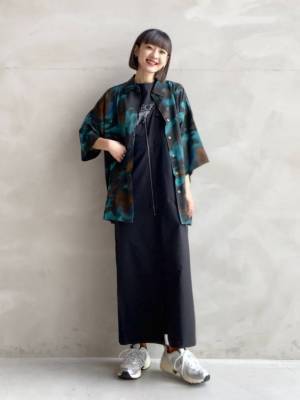 おしゃれ感、ハンパないわ♡【JEANASIS】長ーく使えそう！ 2WAY「ワンショルジャンスカ」