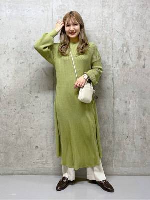 エッ！『値下げ』なの！？【ローリーズファーム】に急げ！ 細見え「グリーンワンピ」