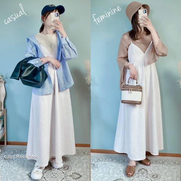 「どれも高見えだし、可愛い」から「全力でオススメ」！！【しまむら】とっっても可愛い♡”淡色キャミワンピース”4選