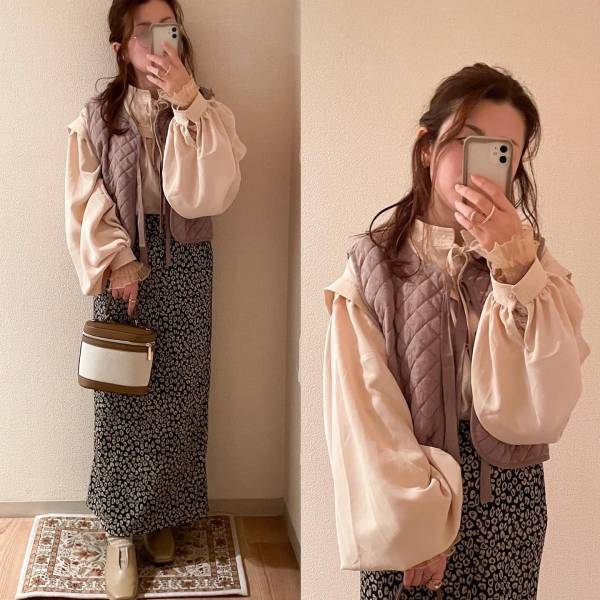 「今から秋まで間違いなく使える」って優秀すぎん？？【しまむら】辛口×甘めコーデが好き♡”柄スカート”