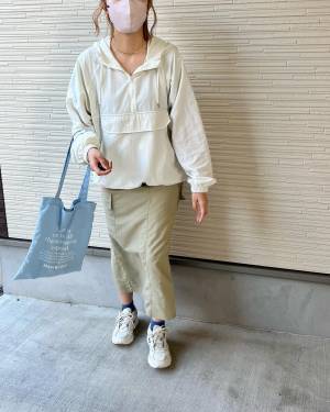 春に「ちょうど良い」～♡高頻度で大活躍！！【しまむら】“アノラックパーカー”が可愛い