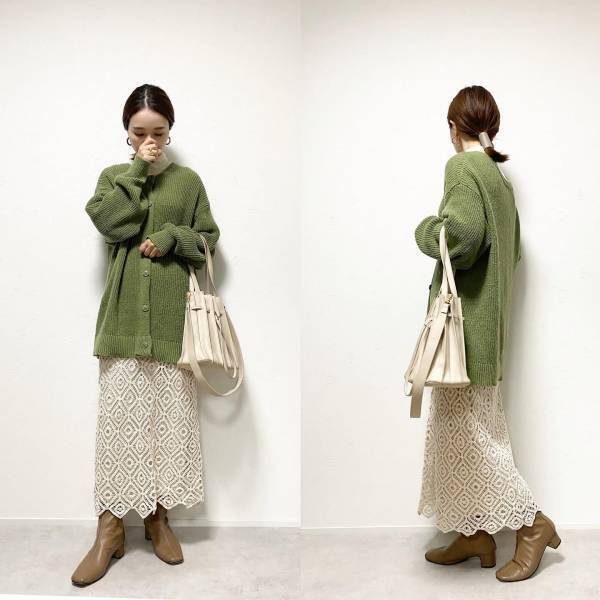 「めっちゃ可愛い〜」と大好評！！カジュアルにもきちんとにも♡【しまむら】“レーススカート”が優勝