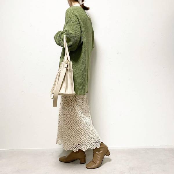 「めっちゃ可愛い〜」と大好評！！カジュアルにもきちんとにも♡【しまむら】“レーススカート”が優勝