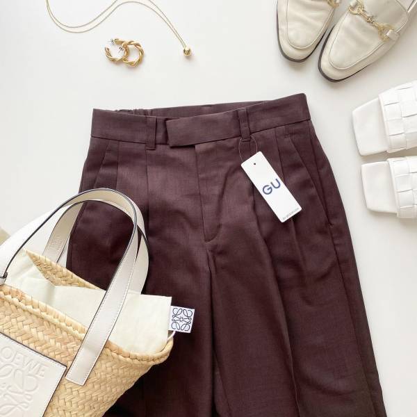 「見つけて衝動買い」全色欲しくなる～～！！【GU】着回し力100点“バギーボトムス”紹介