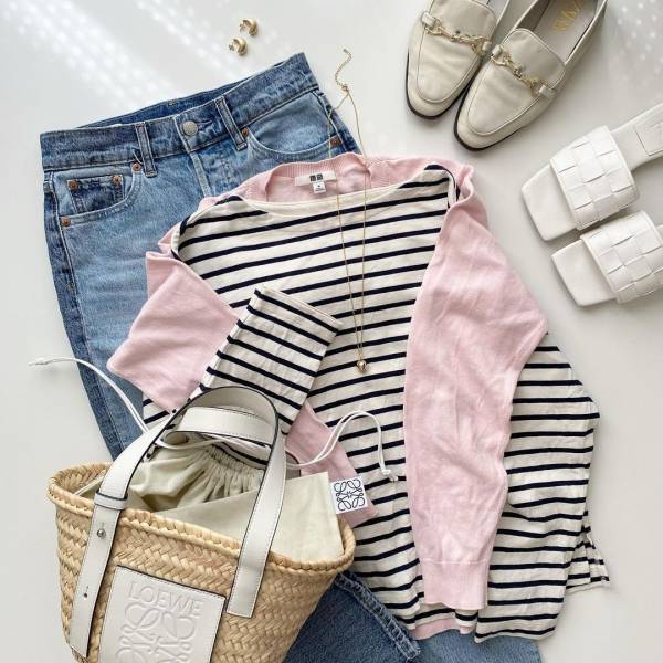 「最近は肩掛けが気分」♡【ユニクロ】雰囲気を変えたいときにぴったり！”カラーカーデコーデ”3選