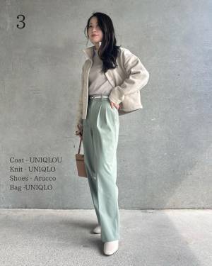 思わず新色も追加♡「ダボっと感がたまらん」【ユニクロ】万能“タックワイドボトムス”紹介