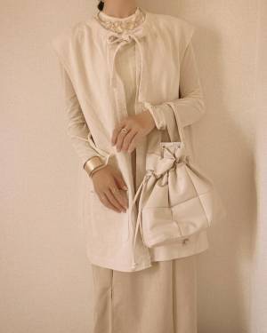 「このジレほんと可愛い」♡【しまむら】「首元は調節可能」な”ジレ”が「可愛いーー」！！