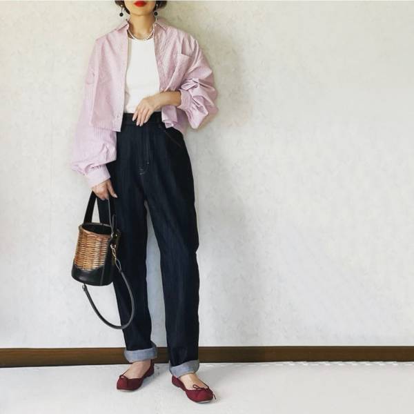 「大人っぽくて素敵」♡【しまむら】「めちゃ可愛い」”シンプル春コーデ”4選