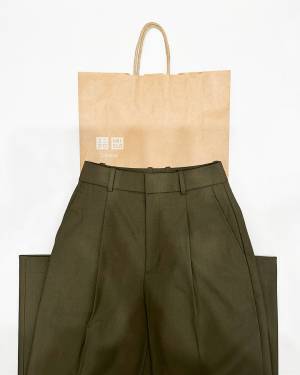 帰ってきた！あのバズり名品パンツ！！何色持っていても大活躍しちゃう♡【ユニクロ】”タックワイドパンツ”コーデ3選