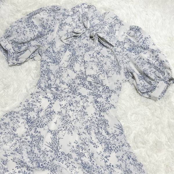 新作ワンピが「大当たり」！！【GRL】まさに「高見え」すぎる！”花柄フレアワンピース”♡