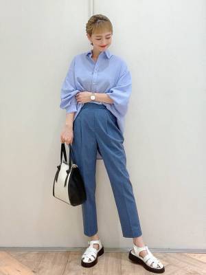 1人1枚は必須！？【グローバルワーク】『シワになりにくい』と噂の「リネンシャツ」♡