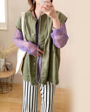 思わず『即買い』しちゃった♡【しまむら】大人女子がこぞって着てる！「優秀ベスト」