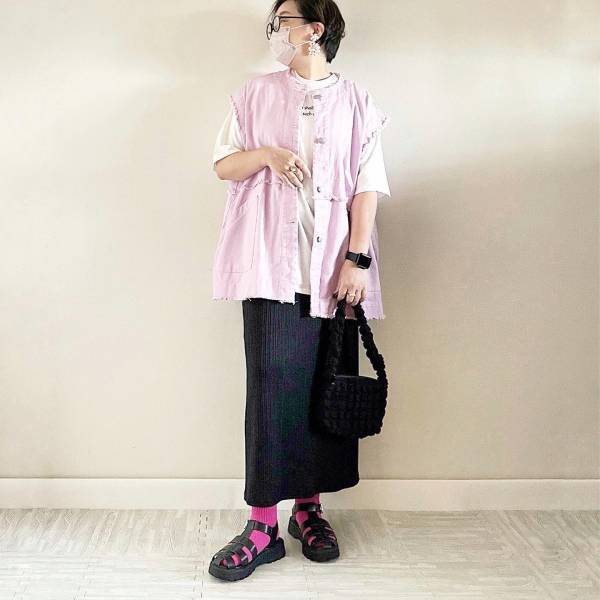 思わず『即買い』しちゃった♡【しまむら】大人女子がこぞって着てる！「優秀ベスト」