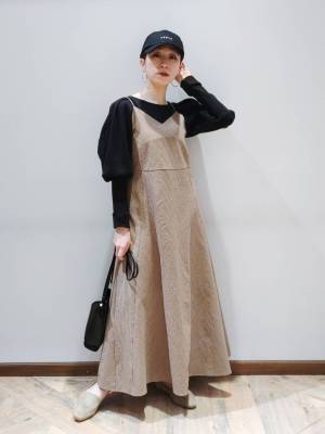 低身長さんのワンピ問題 → 解決♡【グローバルワーク】丈感ばっちり◎「ギンガムチェック服」