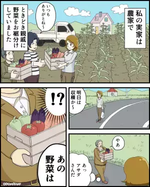 義母に譲った『500円の野菜』が他の人の手に！？→後日発覚した恐ろしい”義母の裏行動”に怒りがこみ上げた！