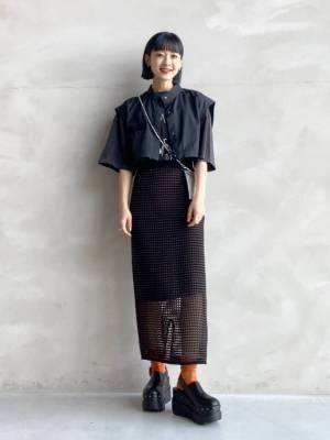 あみあみ感、たまらんんん♡ 【JEANASIS】おしゃれにも程がある！「ニットスカート」